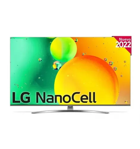 55" Nanocell SMART TV LG 55NANO786QA, 3840x2160 4K UHD, webOS, Argintiu
