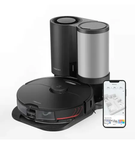 Aspirator Robot Xiaomi S7 Max V Plus, Negru