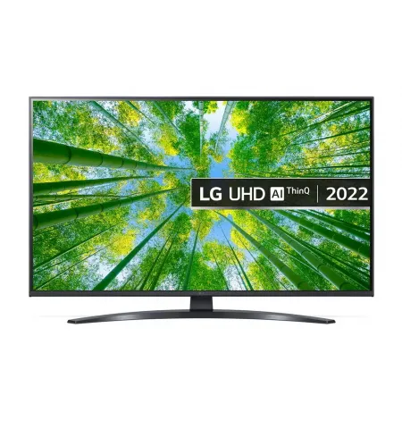 43" LED SMART TV LG 43UQ81006LB, 3840x2160 4K UHD, webOS, Negru