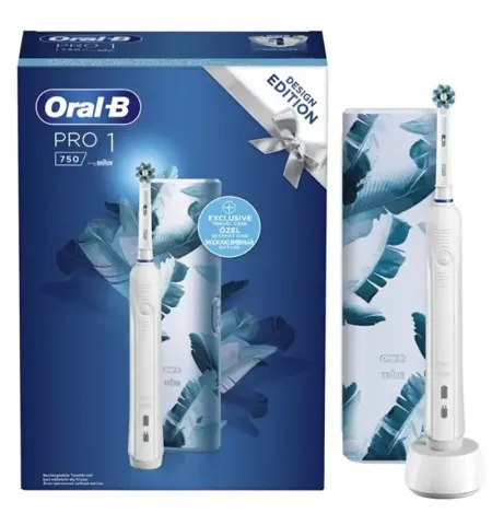 Электрическая зубная щетка Oral-B PRO 1 3D, White