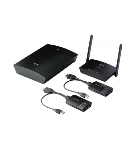 Set sistem de prezentare wireless Panasonic TY-WPS1W, Negru