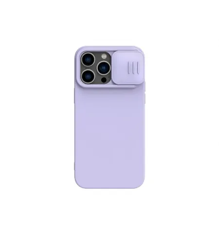 Husa Nillkin iPhone 14 Pro Max, CamShield Silky Silicone, Violet