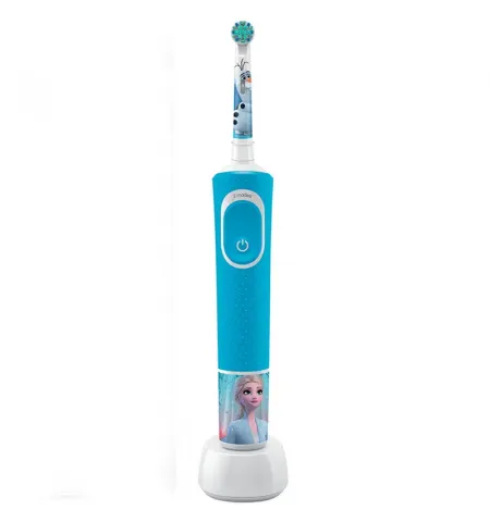 Электрическая зубная щетка Oral-B D100.413.2K Frozen, Синий