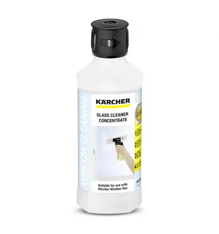 Detergent concentrat pentru curatarea suprafetelor din sticla, 500 ml Karcher 6.295-772.0 RM 500*