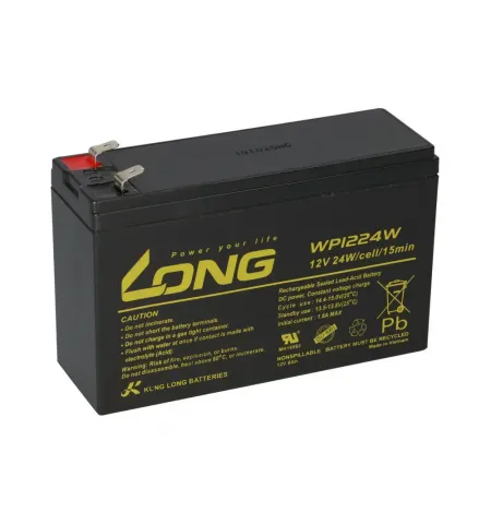 Аккумулятор для резервного питания LONG WP1224W, 12В, 6А*ч