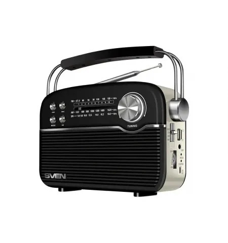 Портативное радио SVEN SRP-500, Чёрный