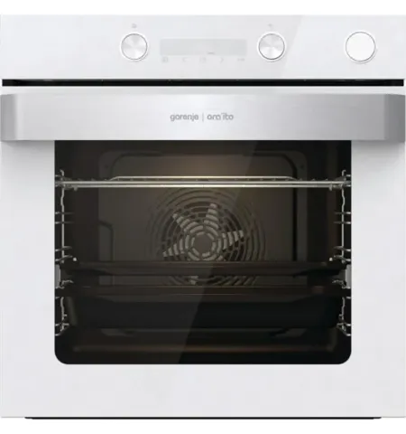 Электрический духовой шкаф Gorenje BSA6737ORAW, Белый