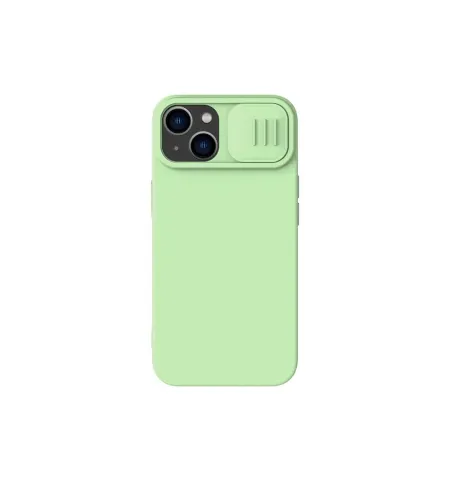 Husa Nillkin iPhone 14 Plus, CamShield Silky Silicone, Verde