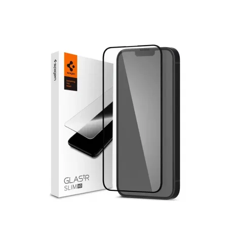 Sticla de protectie Spigen iPhone 14 Plus, Glass FC, Negru