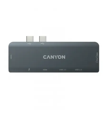USB-концентратор Canyon DS-5B, Серый