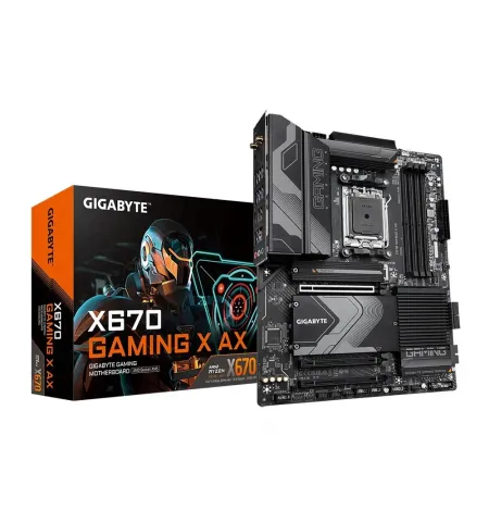 Placa de baza Gigabyte X670 GAMING X AX, AM5, AMD X670, ATX