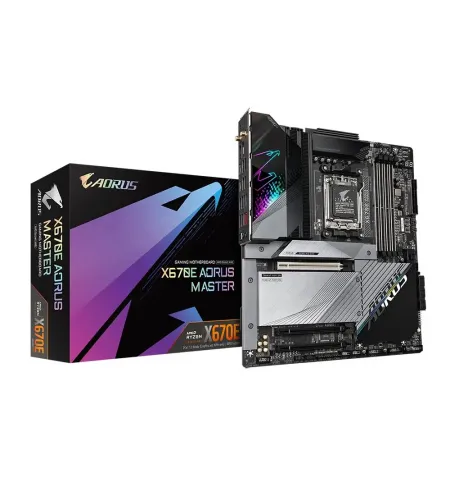 Placa de baza Gigabyte X670E AORUS MASTER, AM5, AMD X670, E-ATX