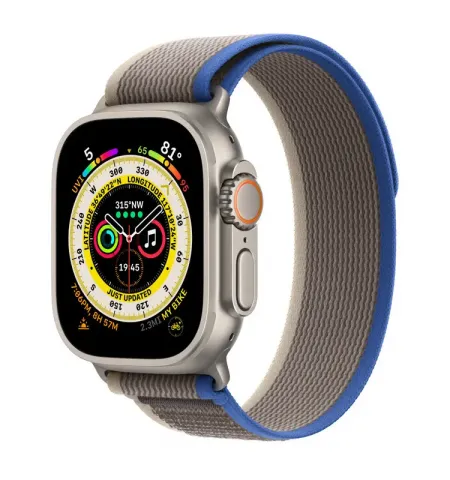 Ceas inteligent Apple Watch Ultra, 49mm, Titan