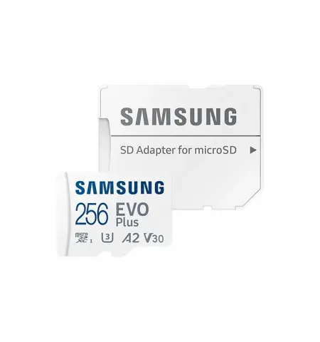 Карта памяти Samsung EVO Plus MicroSD, 256Гб (MB-MC256KA/APC)