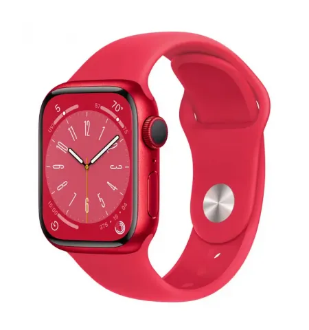 Ceas inteligent Apple Watch Series 8 GPS, 41mm, Rosu