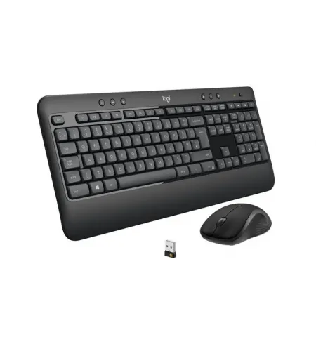 Клавиатура и мышь Logitech MK540, Беспроводное, Чёрный