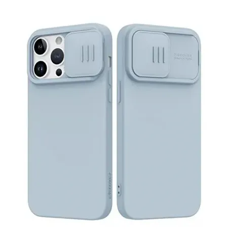 Чехол Nillkin iPhone 14 Pro, CamShield Silky Silicone, Star Gray