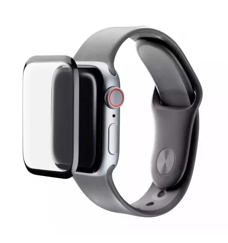 Защитное стекло Cellularline Apple Watch 41mm, Чёрный