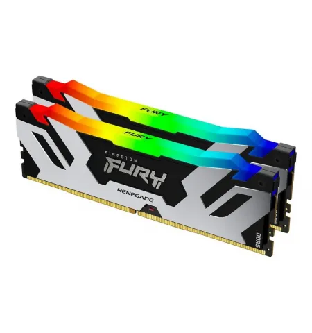 Оперативная память Kingston FURY Renegade RGB, DDR5 SDRAM, 7200 МГц, 32 Гб, KF572C38RSAK2-32