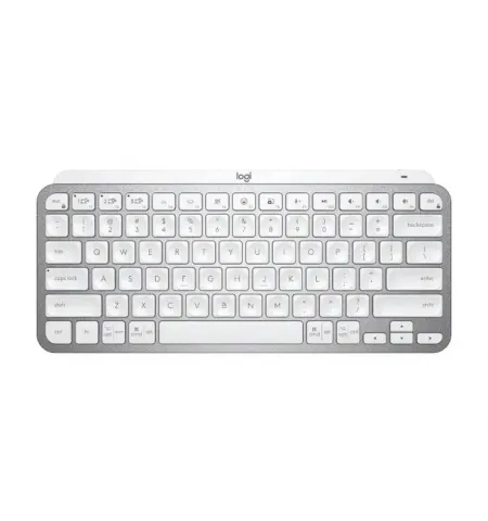 Клавиатура Logitech MX Keys Mini, Беспроводное, Бледно-серый