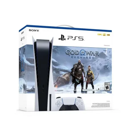 Игровая консоль SONY PlayStation 5, Белый, "God of War Ragnar?k"