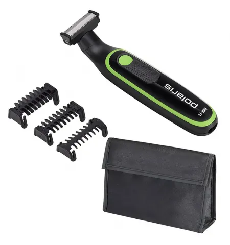 Trimmer pentru barbati Polaris PHC 0303RB, Negru | Verde