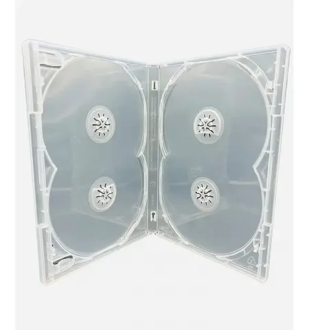 DVD Box Platinet 14 mm pentru Amaray 4 Clear