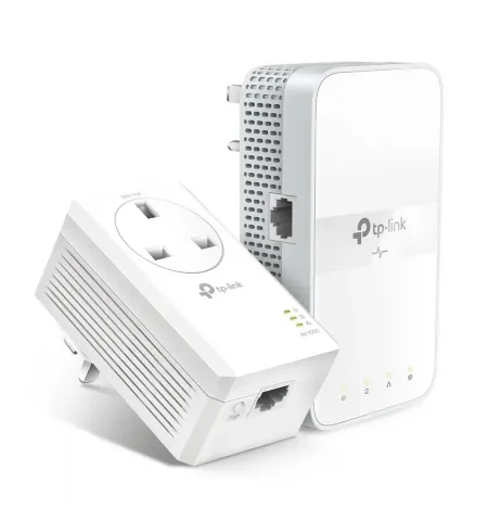 Wi-Fi + Powerline адаптер TP-LINK TL-WPA7617 KIT, AV1000, 1000 Мбит/с, Белый