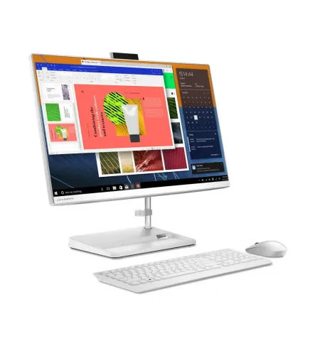 Моноблок Lenovo IdeaCentre 3 24ITL6, 23,8", Intel Core i3-1115G4, 8Гб/256Гб, Без ОС, Белый