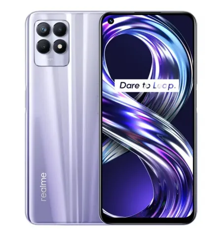 Смартфон Realme 8i, 128Гб/4Гб, Фиолетовый