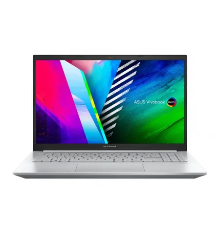 Laptop 15,6" ASUS Vivobook Pro 15 OLED M3500QA, Cool Silver, AMD Ryzen 5 5600H, 8GB/256GB, Fara SO
