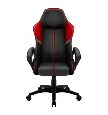 Игровое кресло ThunderX3 BC1, Искусственная кожа, Серый/Красный