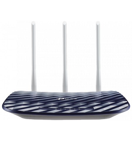 TP-LINK Archer C20  AC750 Dual Band Wireless Router, Mediatek, 433Mbps at 5GHz + 300Mbps at 2.4GHz, 802.11ac/a/b/g/n,1 10/100M WAN + 4 10/100M LAN, Wi