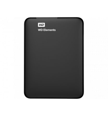 2.5" External HDD 1.0TB (USB3.0)  Western Digital Elements Portable Slim "WDBUZG0010BBK-WESN"