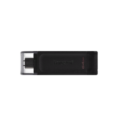 64Gb  USB3.2  Kingston DataTraveler 70 Black Type-C   DT70/64GB