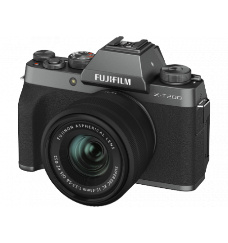 Fujifilm X-T200 Dark Silver+Fujinon XC15-45mm F3.5-5.6 OIS PZ