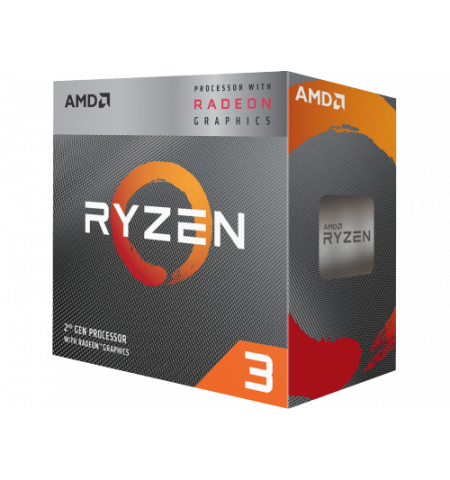 CPU AMD Ryzen 3 3200G, Socket AM4, 3.6-4.0GHz (4C/4T), 4MB L3, Radeon Vega 8 Graphics, 12nm 65W, Box  YD3200C5FHBOX