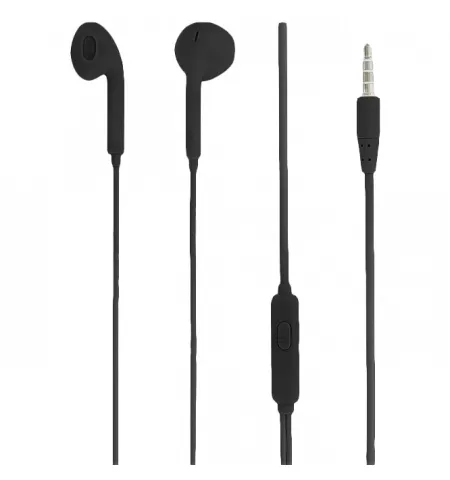 Casti in-ear, Fly, with mic, wired, Jack 3.5 mm, 16 ohm, 20Hz, 1.2 m, Tellur Black  TLL162142