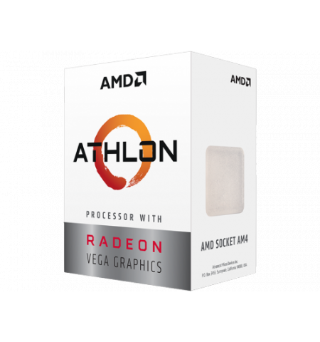 CPU AMD Athlon 3000G, Socket AM4, Box  YD200GC6FBBOX