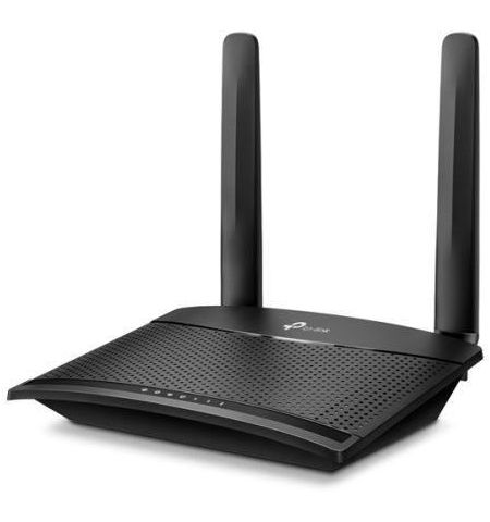 TP-LINK TL-MR100 300Mbps Wireless N 4G LTE Router, build-in 150Mbps 4G LTE modem, LTE-FDD/LTE-TDD/HSPA+/UMTS, with 1x10/100Mbps LAN ports and 1x10/100