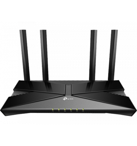 TP-LINK Archer AX20 AX1800 Wi-Fi 6 Router, Broadcom 1.5GHz Quad-Core CPU, 1201Mbps at 5GHz+574Mbps at 2.4GHz, 5 Gigabit Ports, 1 USB 2.0, 4 Antennas,