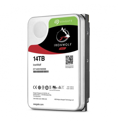 3.5" HDD 14.0TB Seagate IronWolf, NAS, 7200rpm, 256MB, SATAIII ST14000VN0008