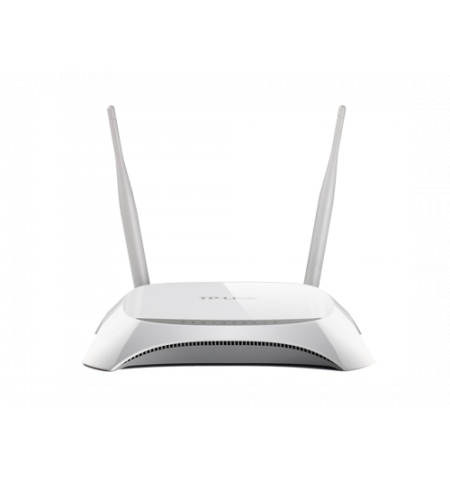 TP-LINK TL-MR3420 300Mbps 3G/4G Wireless N Router, Compatible with LTE/HSPA+/HUUPA/HSDPA/UMTS/EVDO USB modem,  3G/WAN failover, 2T2R, 2.4GHz, 802.11b/