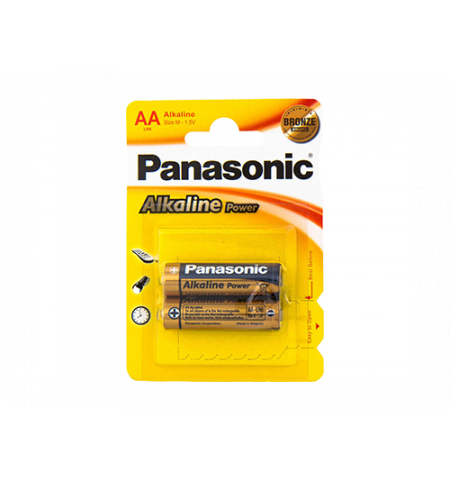 2259 Baterie Panasonic Alkaline Power,  AA Blister x 2,   LR6REB/2BPR