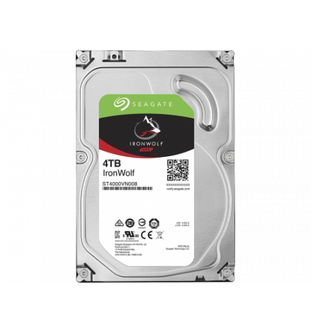 3.5" HDD 4.0TB Seagate IronWolf, NAS, 5900rpm,64MB, SATAIII ST4000VN008