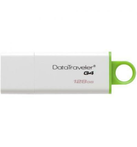 128GB  USB3.0  Kingston DataTraveler G4 White/Green  DTIG4/128GB