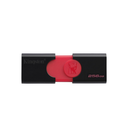 256GB  USB3.1  Kingston DataTraveler 106 Black  (Read 100 MByte/s, Write 15 MByte/s)  DT106/256GB