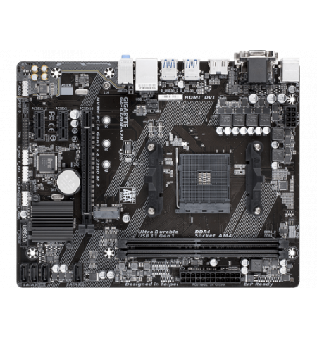 MB GIGABYTE GA-A320M-S2H, Socket AM4, VGA, DVI, HDMI