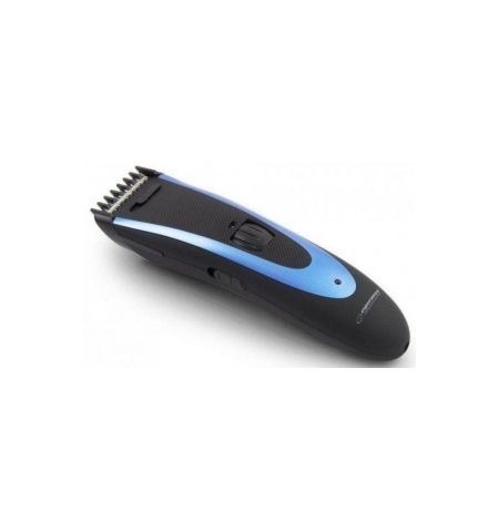 Hair Clipper Esperanza APOLLO EBC004 Black-Blue, Powerfull, 1.5 mm - 24 mm hair cut lenght, Safe and reliable, Cordless operation, Power supply: built