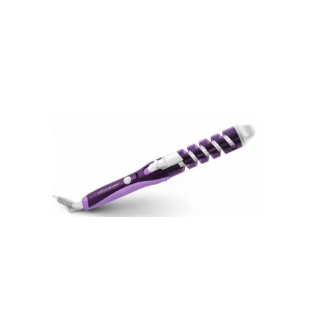 Hair Curler Esperanza CLEOPATRA EBL009V Violet; Spiral roller diameter: 19mm; Temperature max.: 180°C; Ceramic coated barrel; Fast heating; Foldable b